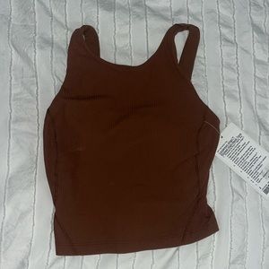 lululemon align ribbed high neck tank
